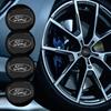New 2026 Car Sticker 4Pcs Car Wheel Hub Cap Metal Emblem Stickers For Ford Focus 2 MK2 3 4 MK3 4 ST Mondeo Festiva Fusion Suit F