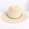 Popular Classic Western Cowboy Straw Hat Summer Hollow Big Eaves Sun Hat Handwoven Straw Hat