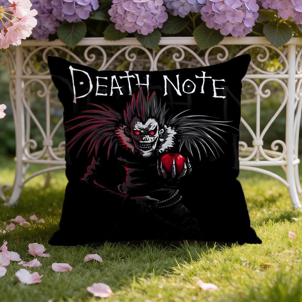 Аниме D-Death N-Note Наволочка для подушки Домашняя и автомобильная Двухцелевая наволочка: Двусторонняя конструкция для максимального комфорта