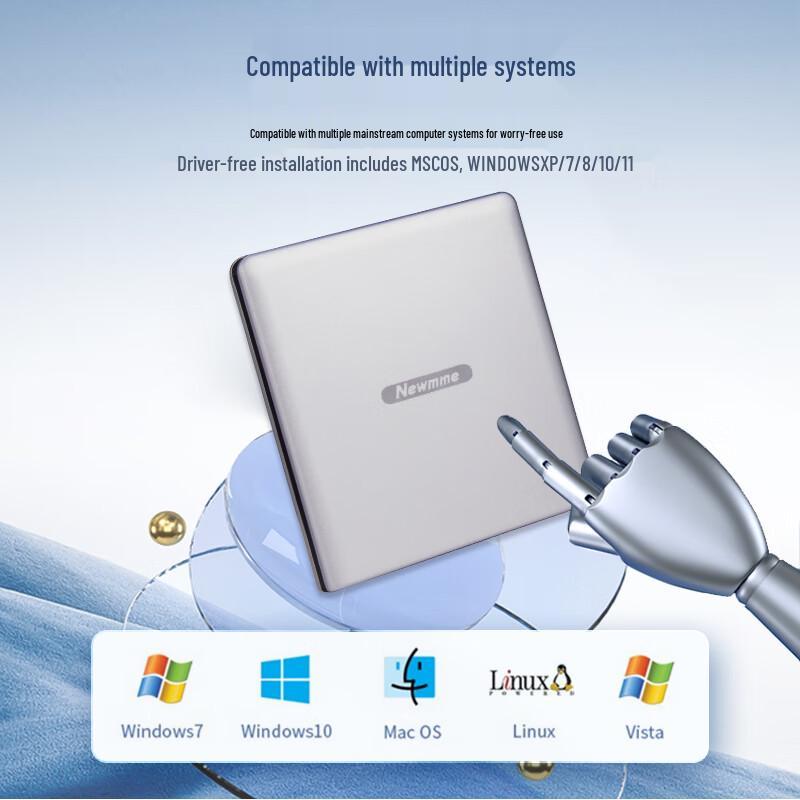 Внешний USB-оптический привод Newmine