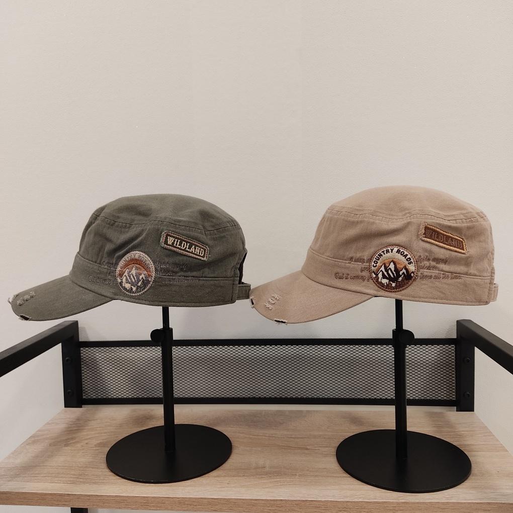 capten Black Reclusive Countrywide Military Cap BKC2UMW004