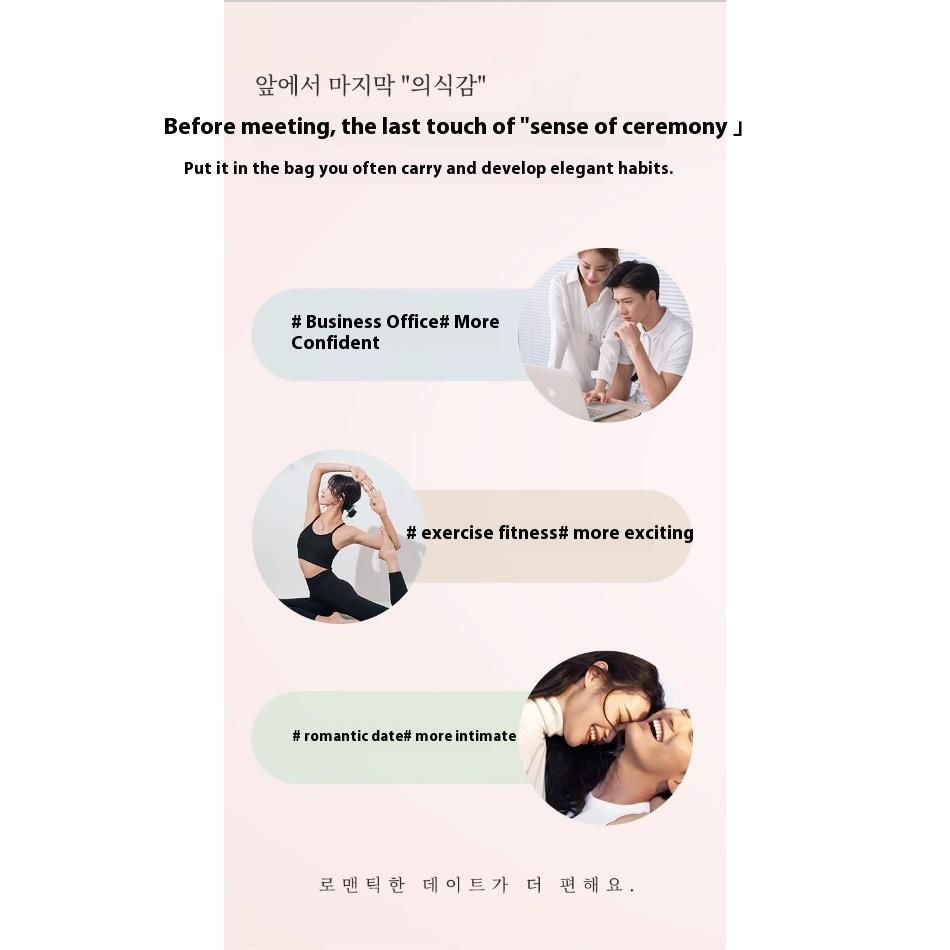 Small Square Box of Solid Balm for Women, Long-lasting Fragrance, Light and Elegant, Portable Application Type Solid Perfume