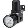 TRUSCO Compact Regulator, Type, 1/4" Diameter, TP-3R21GB-8