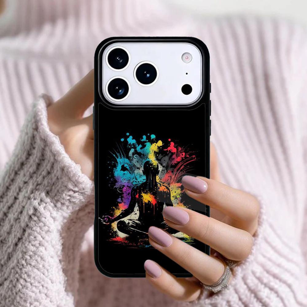 Намасте Закат Индуистский Коврик для Йоги Чехол для Телефона Для Apple iPhone 17 Air 16E 15 14 Plus 13 12 11 Pro Max Mini Funda Чехол