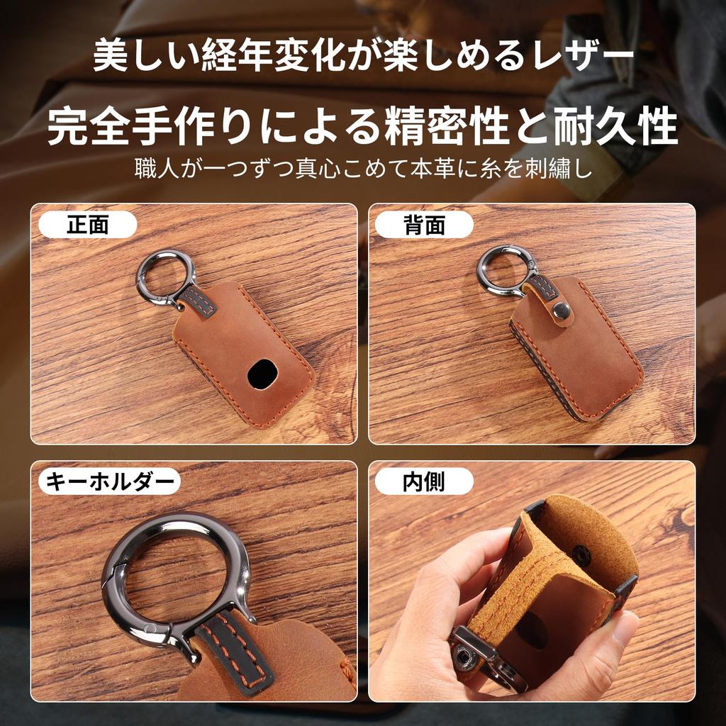 [PIMOHI] Mazda Key Case Genuine Leather Mazda 2 Mazda 3 Mazda 6 Marte Key