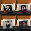 YYungblud Singer YB Print Polyester Pillow Case for Valentine gift Home Sofa Cushion Cover Decoration Custom