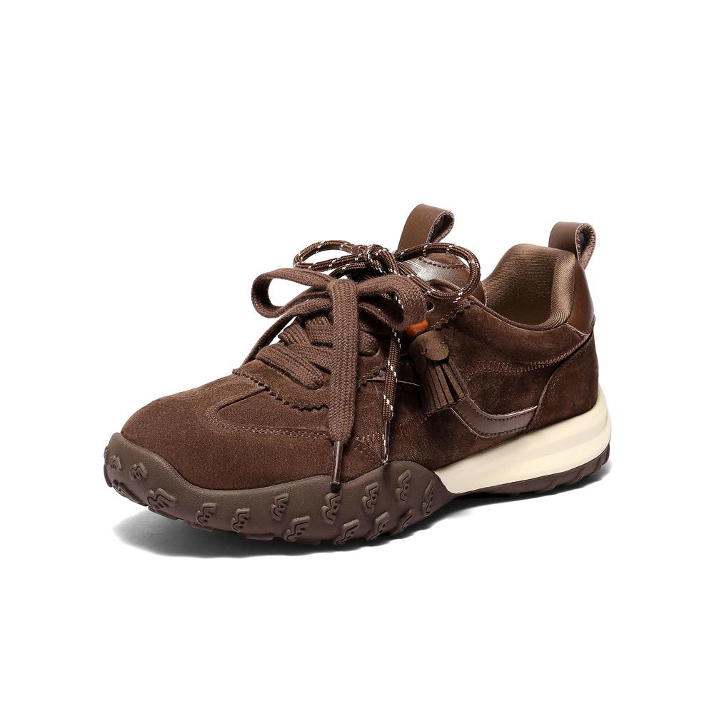 Senda Agan Shoes Women's 2026 Spring New Shopping Mall Same Style German Training Casual Shoes
