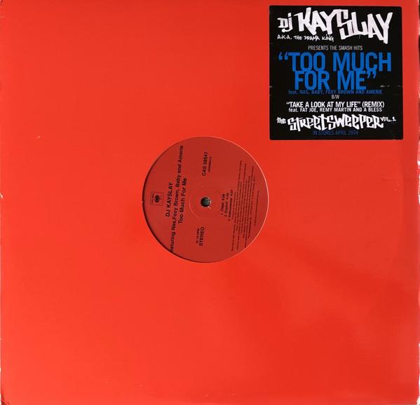 12-дюймовая пластинка DJ KAY SLAY A.K.A. КОРОЛЬ ДРАМЫ Слишком много для меня Посмотри на мой CAS58541 Columbia 2003 US Rap HipHopRB Б/у