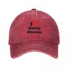 I love Barry Sloane Baseball Cap dad hat tactical cap Mountaineering Streetwear Caps Unisex Womens