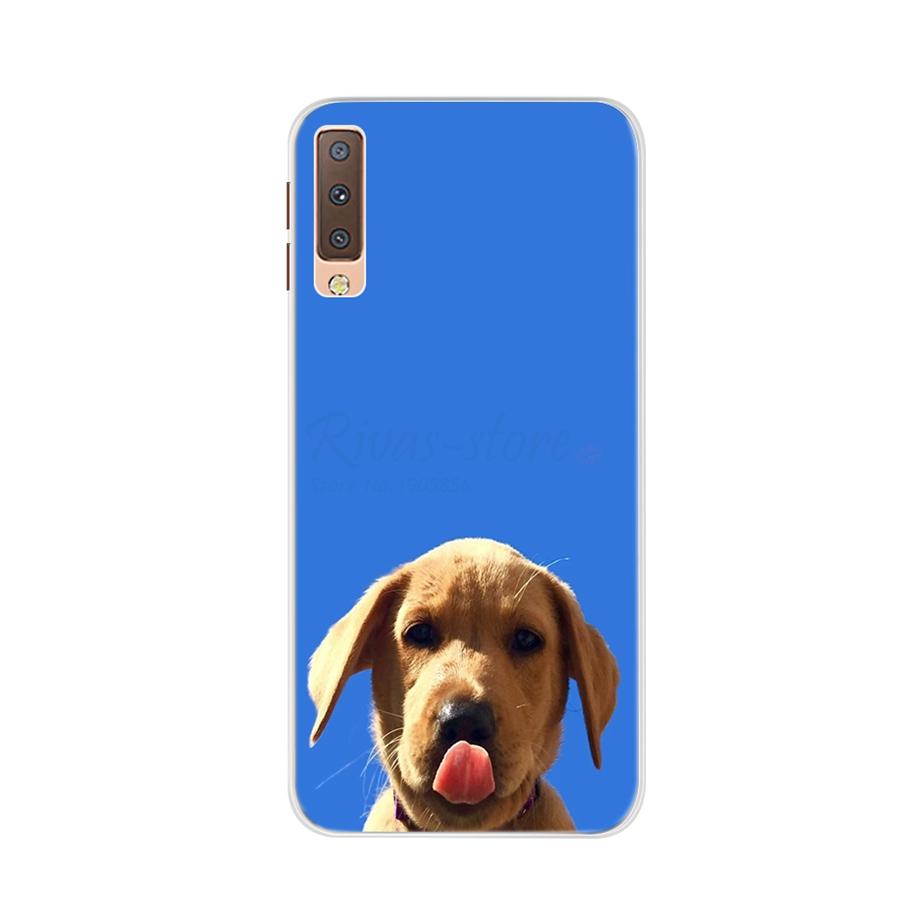 for Samsung A7 2018 Case Soft Silicone Back Cover Cute Cartoon Phone Case For Samsung Galaxy A7 A 7 2018 A750 A750f Case Bumper