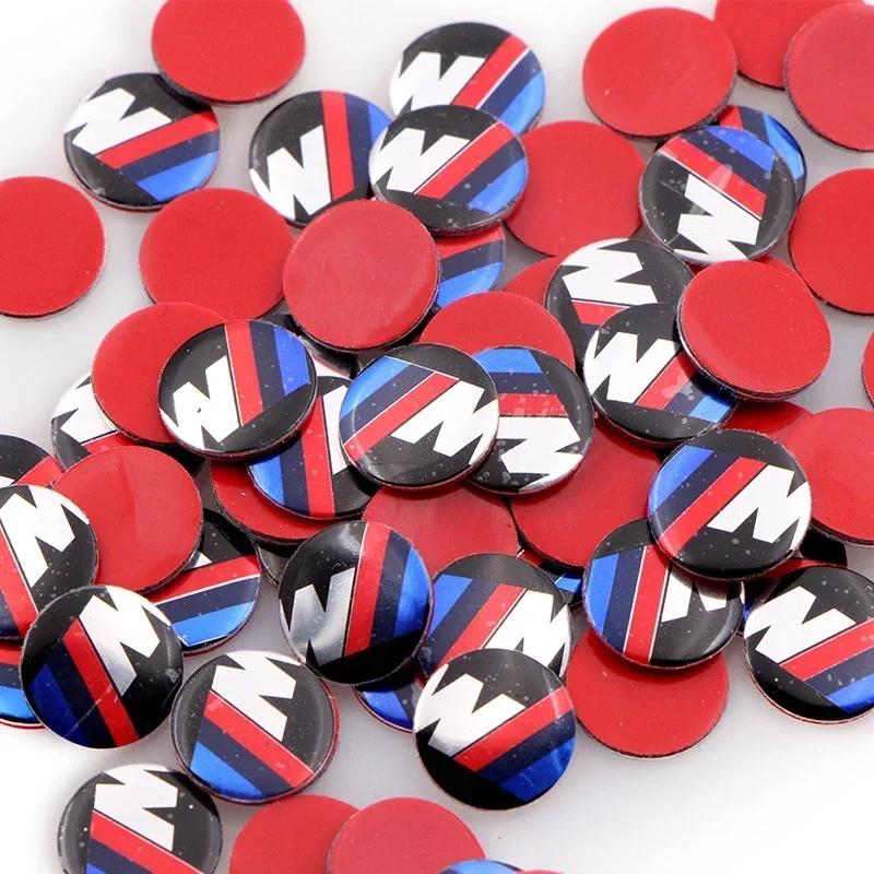 2025 E46 For BMW 50pcs car key sticker Car key shell decorative sticker For bmw M Sticker X1 X3 X4 X5 X6 X7 e46 e90 f20 e60 e39
