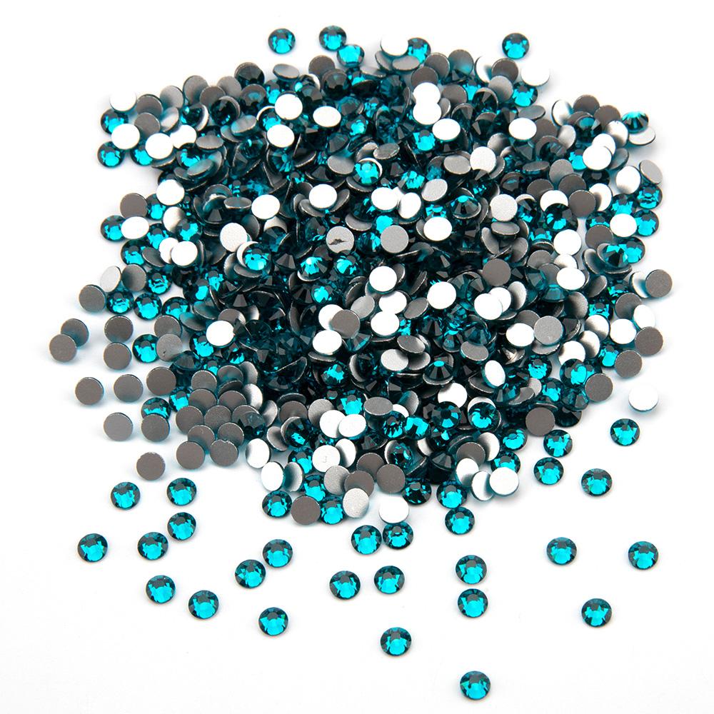 Pujiang Yantuo 14400 Bulk Glass Machine Crystal AB Flat Back Rhinestones Non Hotfix Rhinestone Cutting 1 Bag Lead Free