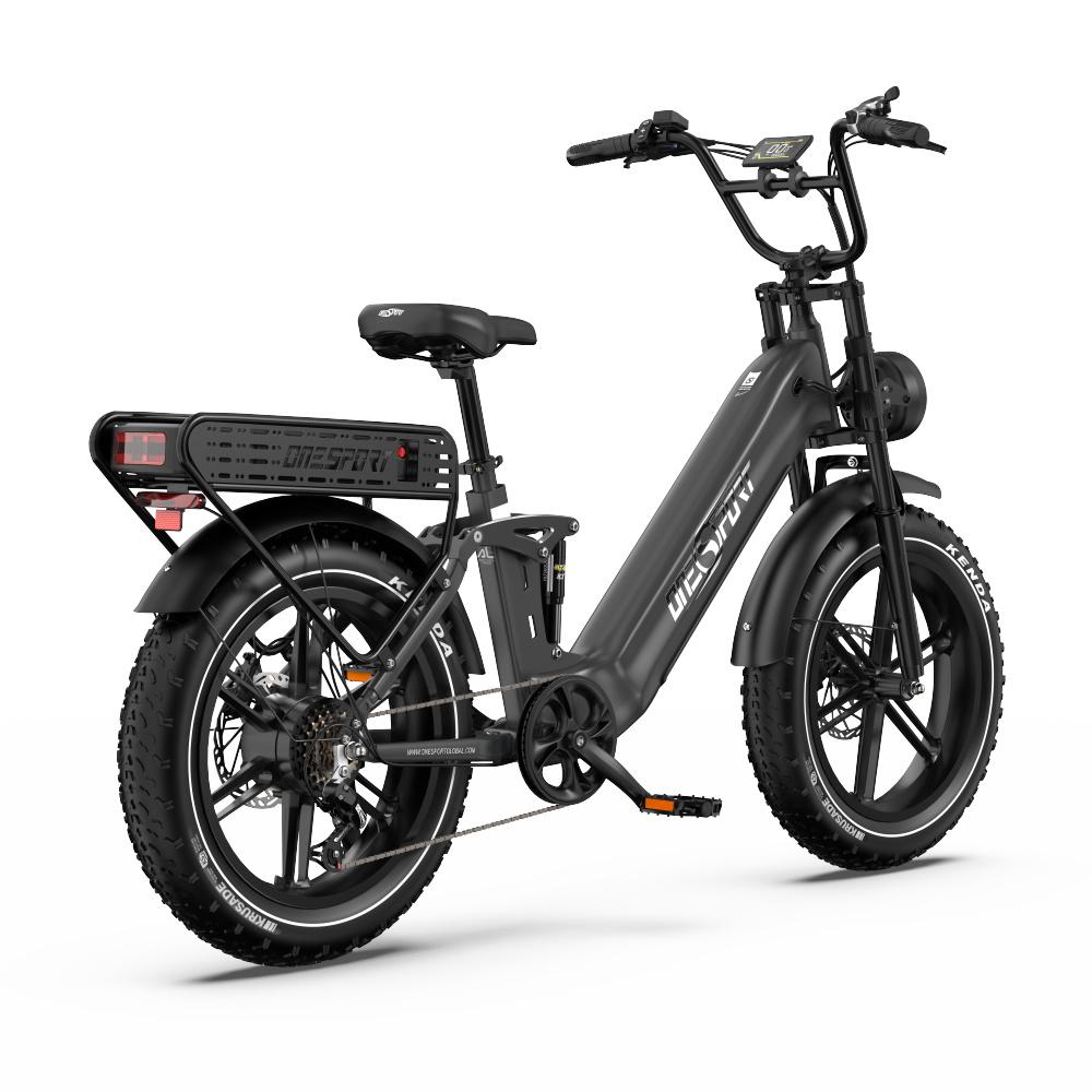 ONESPORT OT08 PRO Electric Bicycle Adults  500W  Brushless Motor Dual 48V18Ah Lithium Batteries 120KG Max Load Ideal for Long-Distance Commutes