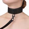 Collar Cosplay SM Goods Restraint with Lead Human Synthetic Leather Restraint Black Training Queen Toy