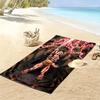 He-Man Battle Scene 2D Flat Print Beach Towel, Large Soft Quick Dry Towel for Beach Camping SwimmingSSTJ0917196