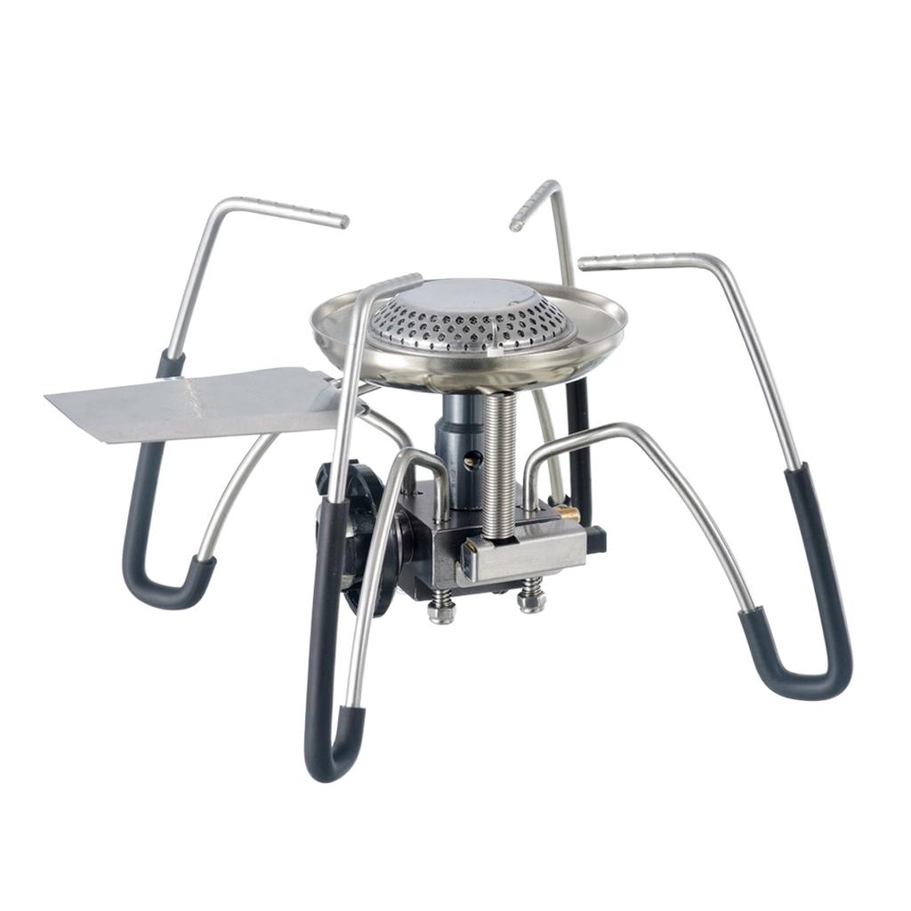 Camping Stove SPIDER Portable Manual Metallic Butane Gas Stove with Piezo Ignition Outdoor T34
