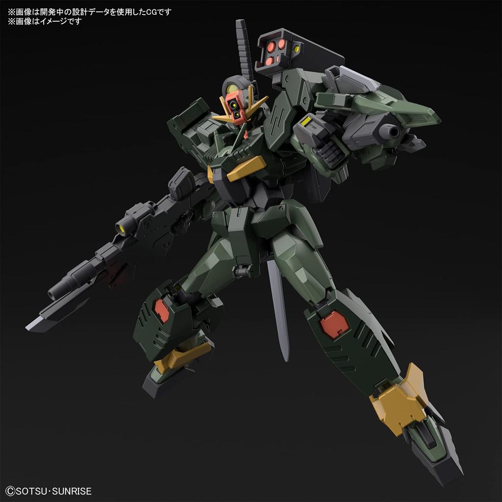 BANDAI SPIRITS HG Gundam Breaker Battlogue Gundam 00 Commando Quanta 1/144 Scale Color-coded Plastic Model 199637