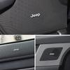 APK6  3D Metal Jeep Car Emblem Badge Stickers Decorative Decals For Jeep Wrangler Grand Cherokee Compass Wagoneer Gladiator Avenger JK
