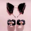 3/4PCS Cute Cosplay Bell, Cat Ear Headband, Funny Hairpin, Plush Headband, Animal Ear, Maid Hair Accessory, Female
