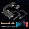 Game Console Cable Raspberry Pi2040 Chip Easy Installation Replacement Parts CPU Console Cable Power Cord Switch NS/Lite/OLED