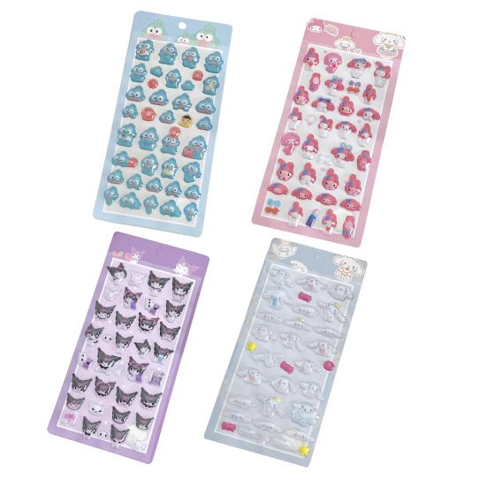 Аниме-тематические 3D-наклейки Милые объемные ПВХ наклейки для журнала и телефона DIY Мультяшные материалы для рукоделия в японском стиле
