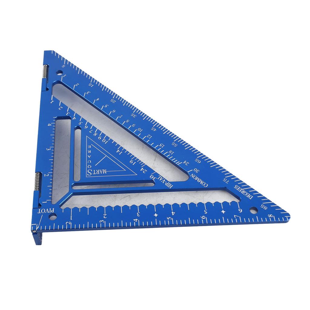 Инструмент для измерения угла наклона стропил Профессиональный инновационный треугольный линейный транспортир Точная плотницкая разметка