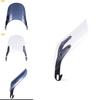 Durable Motorcycle Windshield Accessory For 5 Inch And 7 Inch Headlight Customization