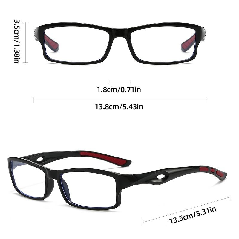 9-piece Reading Glasses - Progressive Lenses with Magnification from -1.0 To -4.0