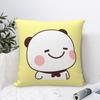 Happy Face Bubu When Dudu Ble Ble Pillowcase Double-Sided Printing Cushion Cover Decoration Pillow Case Cover Home Square 18''