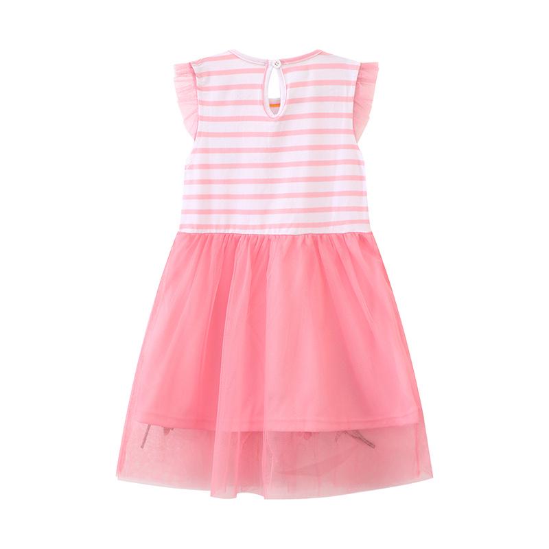 European and American Sleeveless Knitted Summer Princess Skirt for Girls