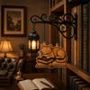 Miniature Library Lantern Warm Glow Bookcase Lamp Ghost Bookshelf Lighting  Bookshelf