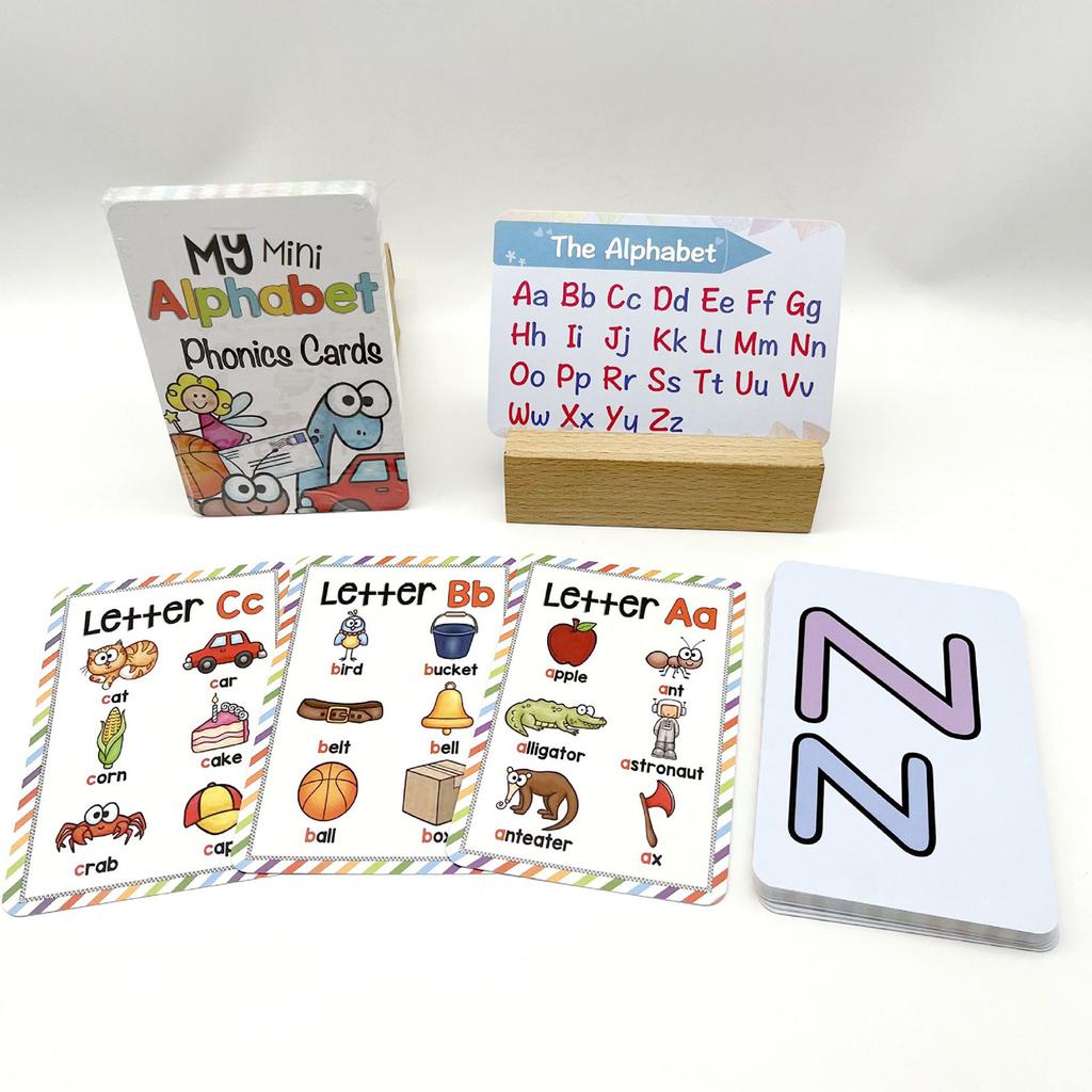 Phonics Teaching Toy English Pronunciation Learning Tool for Kids with 27 Cards