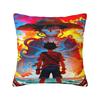 Japanese Adventure One Anime Piece-E Luffy Pillow Case Cushion Cover Pillow Cover Retro Trendy Pillowcases Sofa Home Decoration