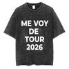 Hot Sale Rosalia Lux New Album Poster Print T-Shirt Men Women Vintage Washed Cotton Loose Casual Oversized Streetwear Harajuku Fashion Summer New Tee