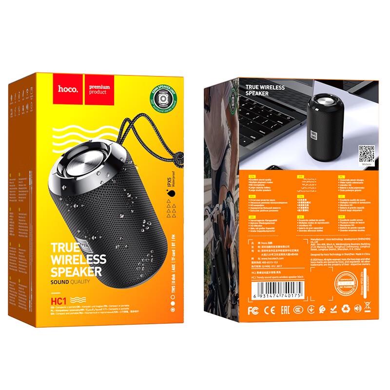 Портативная Bluetooth-колонка HOCO HC1
