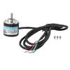 Encoder 5?24V DC AB 2 Phase Incremental Rotary Solid Shaft Encoder for Office Automation