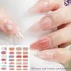 Full Cover Gel Nail Polish Strips Floristic Nail Patch  DIY NAil Art Making
