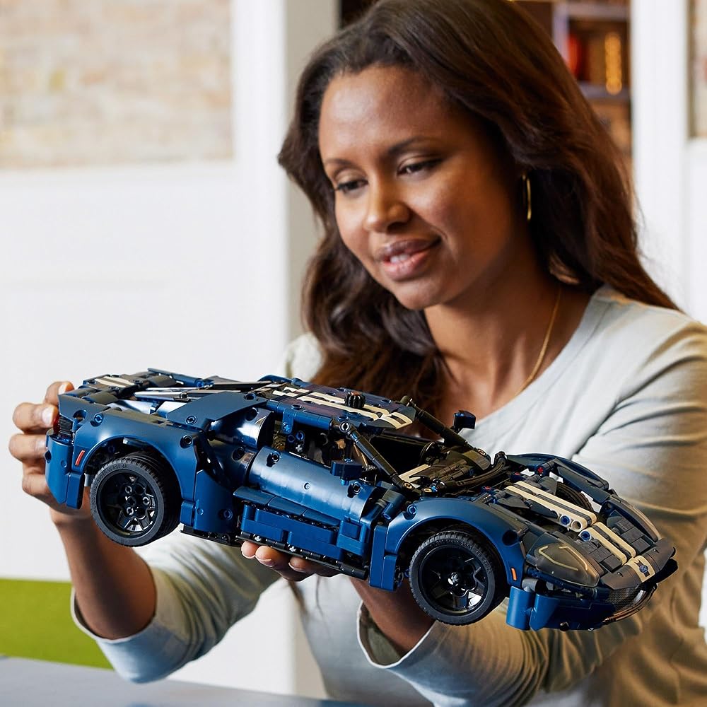 Конструктор LEGO Technic Ford GT 2022 года, модель автомобиля для детей и взрослых 42154