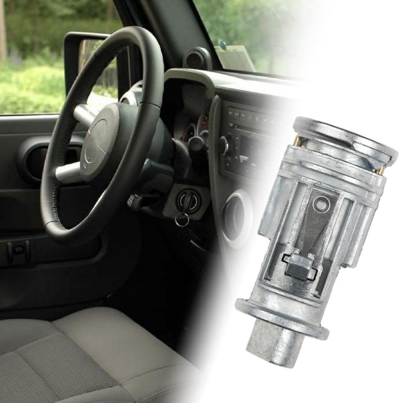 Automotive Ignition Key Switch Lock Cylinder Ignition Start Part Compatible for 5003843AA 5003843AB 5083915AB