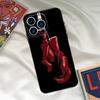 Чехол для телефона в виде боксерских перчаток для iPhone 16 15 14 13 12 11 17 Pro Max 15 16 Plus 12 Mini 16e 17 Air Funda Cover