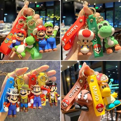 Брелок Super Mario Игровой Подарок Брелок-Карт Подвеска на Школьную Сумку Студента
