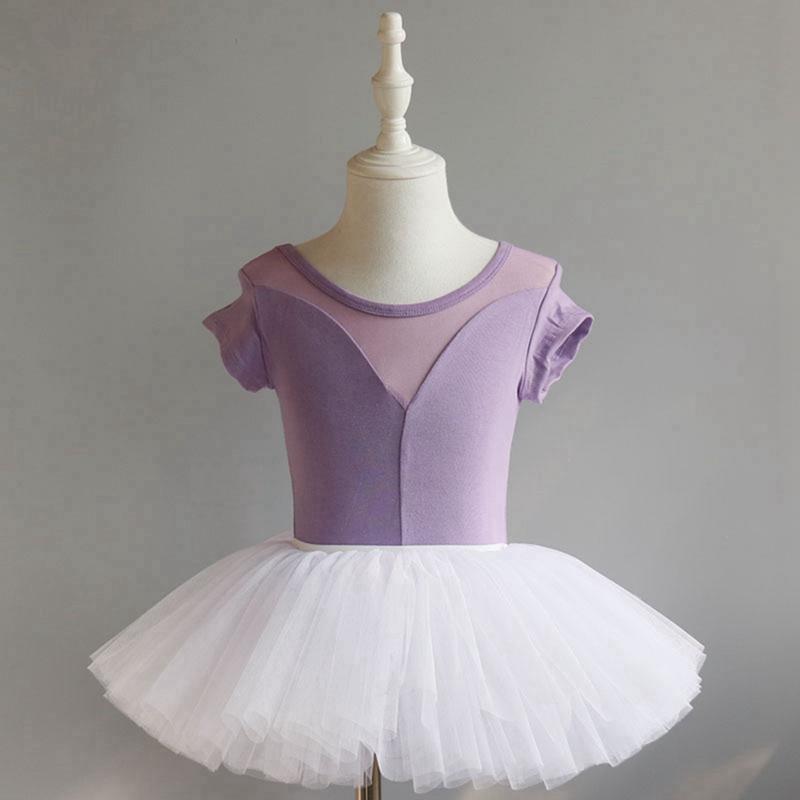 Детские балетные танцевальные наряды, трико для маленьких девочек, танцевальная балерина, наряд