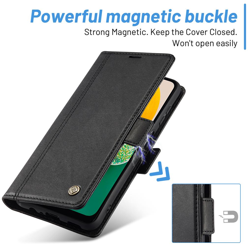 LC.IMEEKE Чехол для телефона для Samsung Galaxy A14 4G/5G, Полная защита, откидная кожаная обложка для телефона, подставка, кошелек