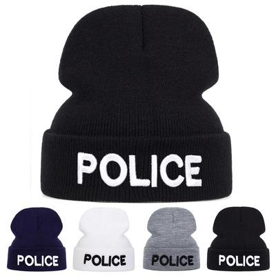 Зимняя Унисекс Уличная Теплая Шапка Модная Надпись Хип-хоп Вязаные Шапки Хлопковые Шапки Бини Шапки из Шерсти