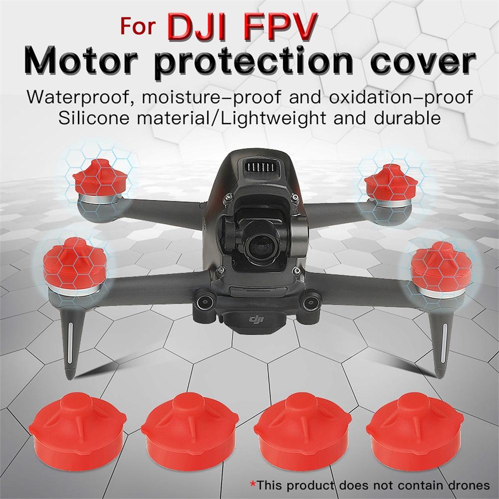 4 шт./компл. крышка двигателя для дрона DJI FPV защитная пылезащитная крышка протектор для аксессуаров дрона DJI FPV