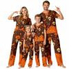 Семейные matching-комплекты для Хэллоуина с принтами для родителей и детей - Комплект с короткой футболкой и пижамными штанами