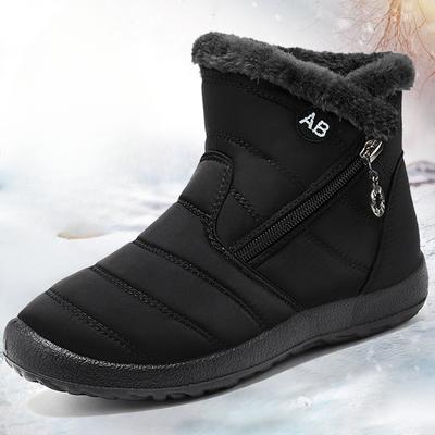 Новые хлопковые туфли Длинные хлопковые сапоги Теплые туфли с высоким голенищем Большие сноубутсы