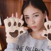 New Women Gloves Cute Cat Claw Bear Paw Plush Mittens For Girls Lovely Warm Fluffy Short Fingerless Gloves Cosplay Party Gift