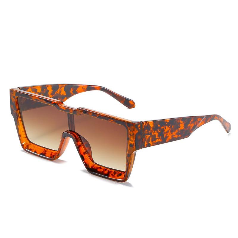 Chic Square Frame Women's Sunglasses - Large Candy Colors, UV Protection, Trendy European & American Style