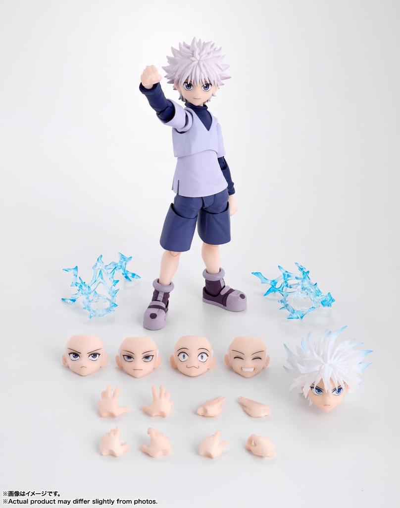 TAMASHII NATIONS Киллуа 135 мм раскрашенная подвижная фигурка S.H.Figuarts HUNTER×HUNTER Прибл.. ПВХ и АБС